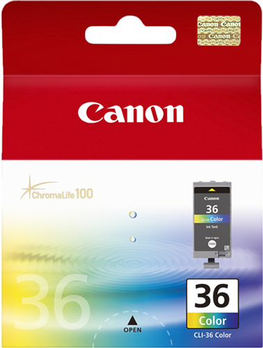 Canon CLI36CLR Colour Ink Cartridge – Printer Consumables | ACP Online