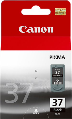 Canon PG37 Black Ink Cartridge – Printer Consumables | ACP Online