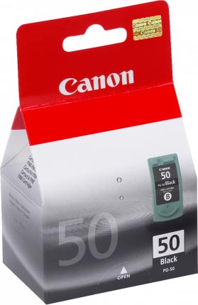 Canon PG-50 Black Extra High Yield Ink Cartridge
