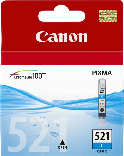Canon CLI521C Cyan Ink Cartridge – Printer Consumables | ACP Online
