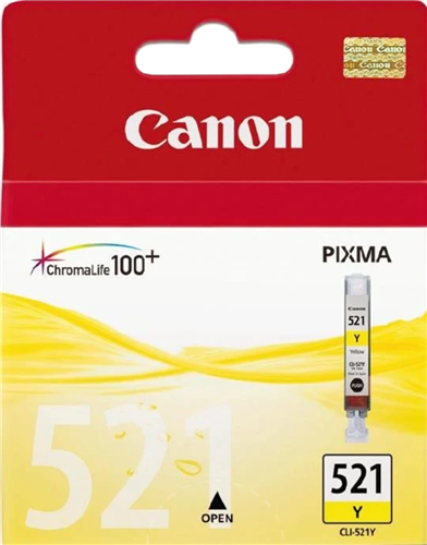 Canon CLI521Y Yellow Ink Cartridge – Printer Consumables | ACP Online