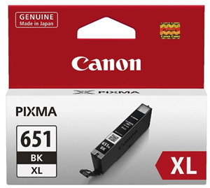 Canon CLI-651XLBK Black High Yield Ink Cartridge