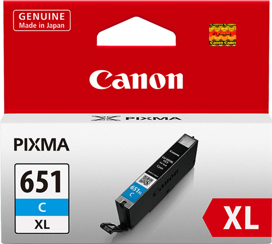 Canon CLI651XLC  Cyan High Yield Ink Cartridge – Printer Consumables | ACP Online