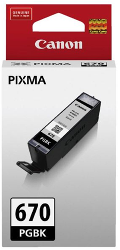 Canon PGI-670PGBK Pigment Black Ink Cartridge