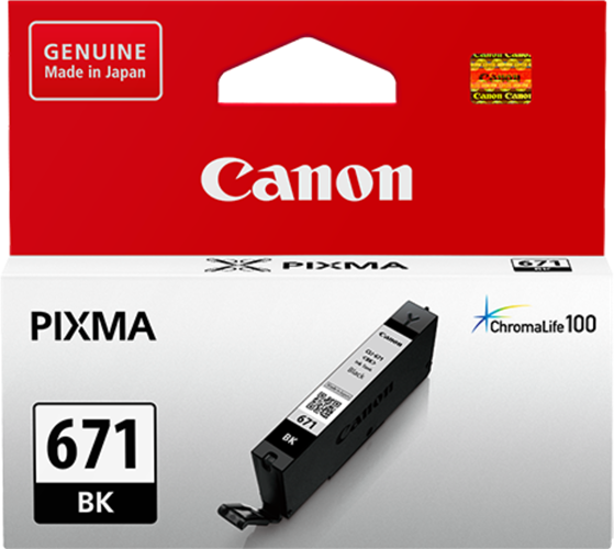 Canon CLI671BK Black Ink Cartridge – Printer Consumables | ACP Online