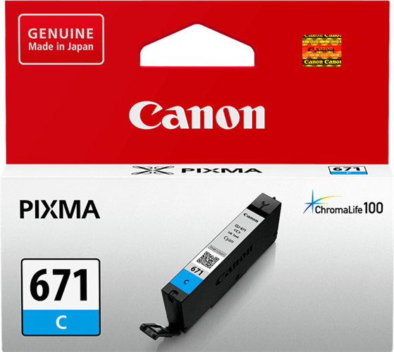 Canon CLI671C Cyan Ink Cartridge – Printer Consumables | ACP Online