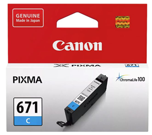 Canon CLI-671C Cyan Ink Cartridge