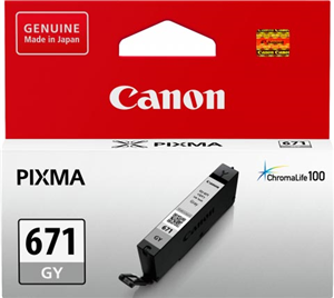 Canon CLI-671GY Grey Ink Cartridge