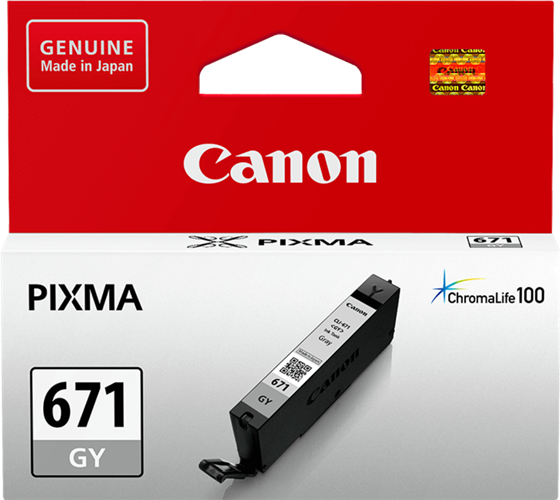Canon CLI671GY Grey Ink Cartridge – Printer Consumables | ACP Online