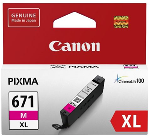 Canon CLI-671XLM Magenta High Yield Ink Cartridge