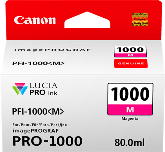Canon PFI-1000M Magenta Ink Tank – Printer Consumables | ACP Online