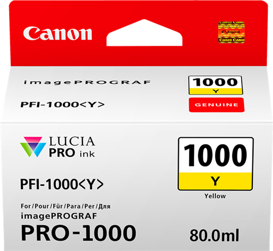 Canon PFI-1000Y Yellow Ink Tank – Printer Consumables | ACP Online