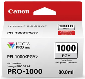 Canon PFI-1000PGY  Photo Grey Ink Cartridge