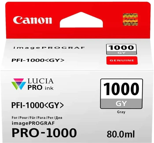 Canon PFI-1000GY Grey Ink Tank – Printer Consumables | ACP Online