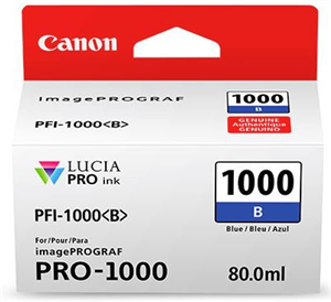 Canon PFI-1000B Blue Ink Cartridge