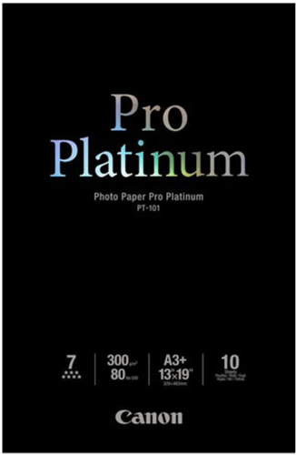 Canon PT-101 A3+ Pro Platinum 300gsm Photo Paper - 10 Sheets – Printer Consumables | ACP Online