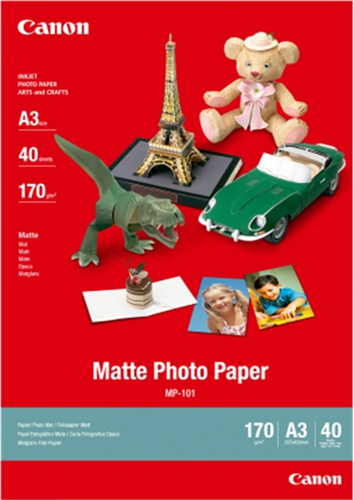 Canon MP-101 A3 Matte 170gsm Photo Paper - 40 Sheets – Printer Consumables | ACP Online