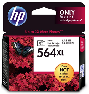 HP 564XL Photo Black High Yield Ink Cartridge