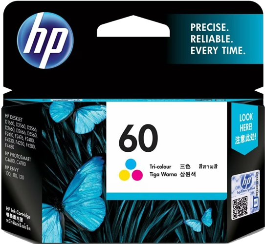 HP 60 Tri-Colour Ink Cartridge – Printer Consumables | ACP Online