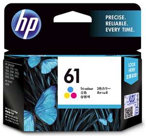 HP 61 Tri-Colour Ink Cartridge