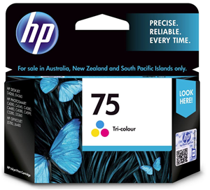 HP 75 Tri-Colour Ink Cartridge
