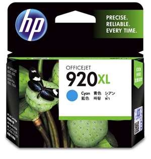 HP 920XL Cyan High Yield Ink Cartridge