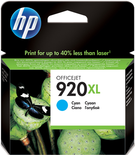 HP 920XL Cyan High Yield Ink Cartridge – Printer Consumables | ACP Online