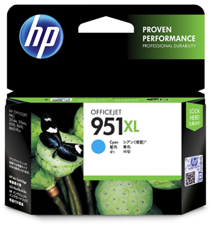HP 951XL Cyan High Yield Ink Cartridge