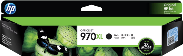 HP 970XL Black High Yield Ink Cartridge – Printer Consumables | ACP Online