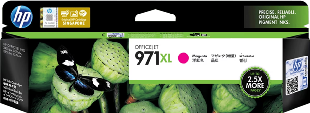 HP 971XL Magenta High Yield Ink Cartridge – Printer Consumables | ACP Online