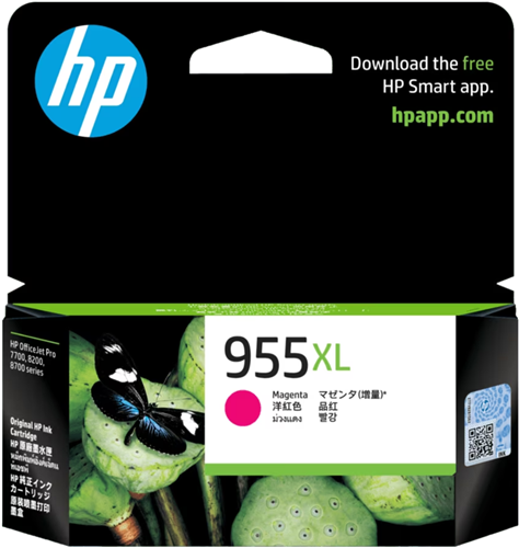 HP 955XL Magenta Ink Cartridge – Printer Consumables | ACP Online