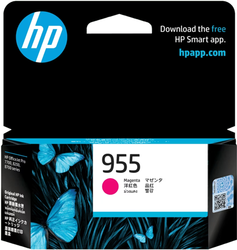 HP 955 Magenta Ink Cartridge – Printer Consumables | ACP Online
