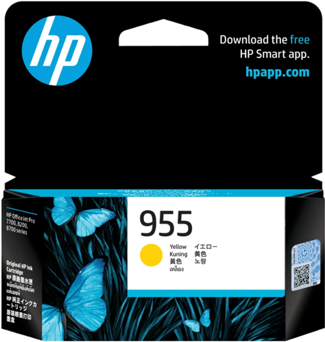 HP 955 Yellow Ink Cartridge – Printer Consumables | ACP Online