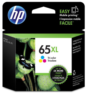 HP 65XL Tri-Colour High Yield Ink Cartridge