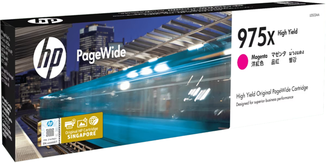 HP 975X Magenta High Yield PageWide Cartridge – Printer Consumables | ACP Online