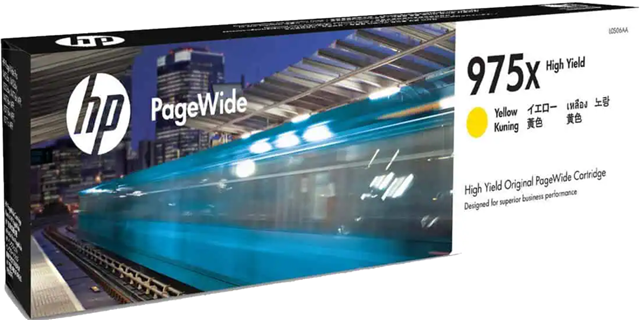HP 975X Yellow High Yield PageWide Cartridge – Printer Consumables | ACP Online