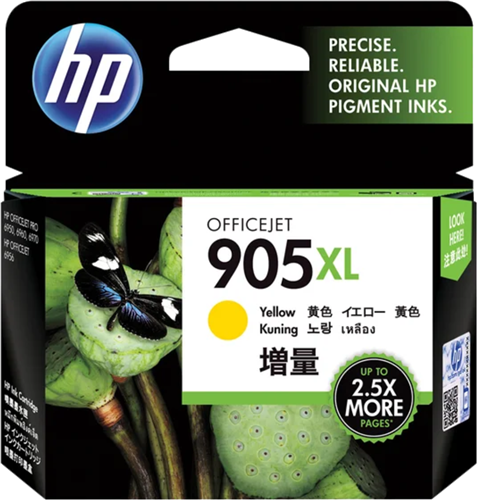 HP 905XL High Yield Yellow Ink Cartridge – Printer Consumables | ACP Online