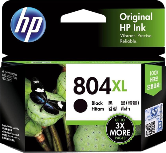 HP 804XL Black Original Ink Cartridge – Printer Consumables | ACP Online