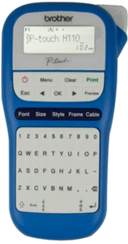 Brother PTH110BW Durable P-Touch Blue&White Label Printer $20 Cashback – Brother Printers & Accessories | ACP Online