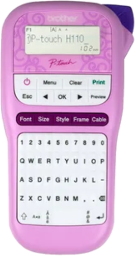 Brother PTH110PK Durable P-Touch Pink Label Printer $20 Cashback – Brother Printers & Accessories | ACP Online