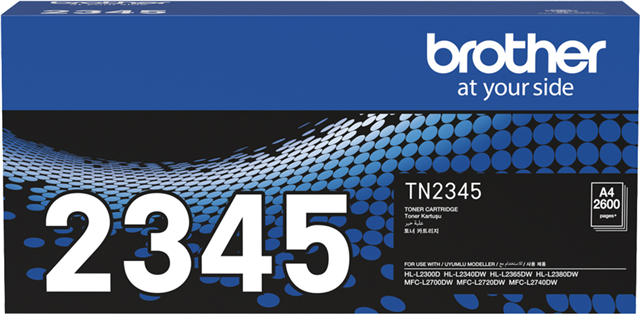 Brother TN-2345 Black High Yield Toner – Brother Printers & Accessories | ACP Online