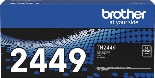 Brother TN-2449 Black Extra High Yield Toner – Brother Printers & Accessories | ACP Online