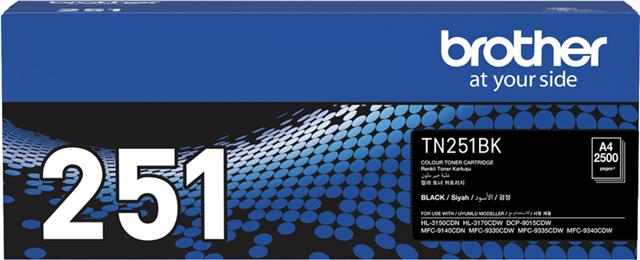 Brother TN-251BK Black Toner – Brother Printers & Accessories | ACP Online