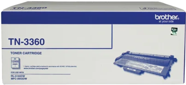 Brother TN-3360 Black Extra High Yield Toner – Brother Printers & Accessories | ACP Online