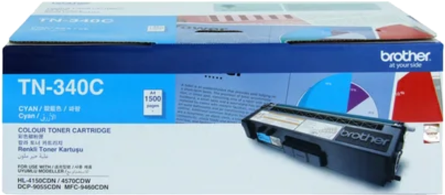 Brother TN-340C Cyan Toner – Brother Printers & Accessories | ACP Online
