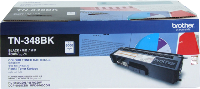 Brother TN-348BK Black High Yield Toner – Brother Printers & Accessories | ACP Online