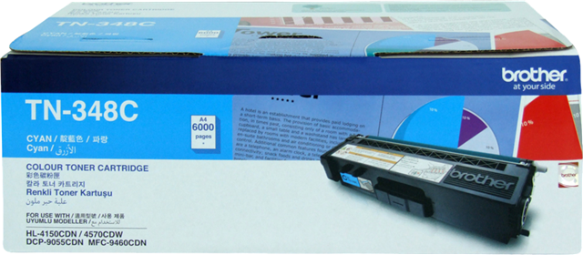 Brother TN-348C Cyan High Yield Toner – Brother Printers & Accessories | ACP Online