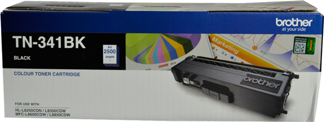 Brother TN-341BK Black Toner – Brother Printers & Accessories | ACP Online