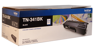 Brother TN-341BK Black Toner Cartridge