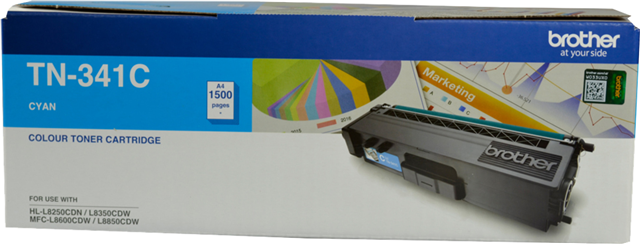 Brother TN-341C Cyan Toner – Brother Printers & Accessories | ACP Online